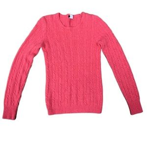 J.Crew Cashmere Wool Angora Crew Neck Sweater